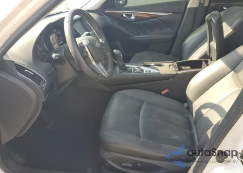 2019 Infiniti Q50 Luxe from USA, damaged, VIN JN1EV7AP2KM515379